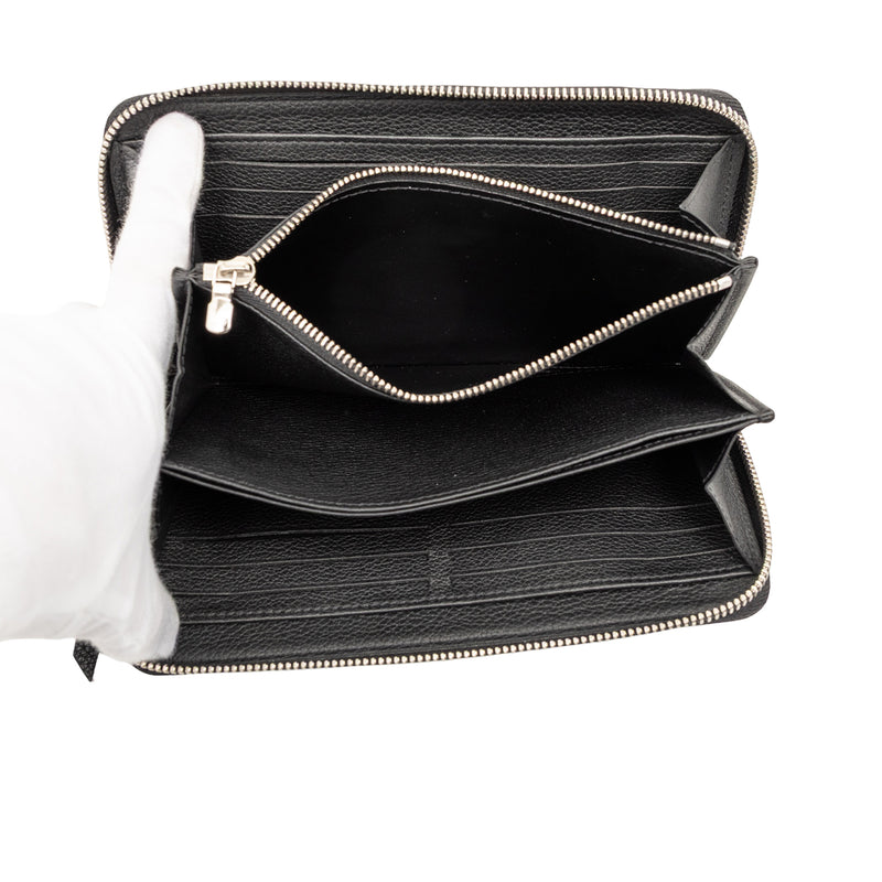 Leather Lockme Zippy Wallet - Image 4
