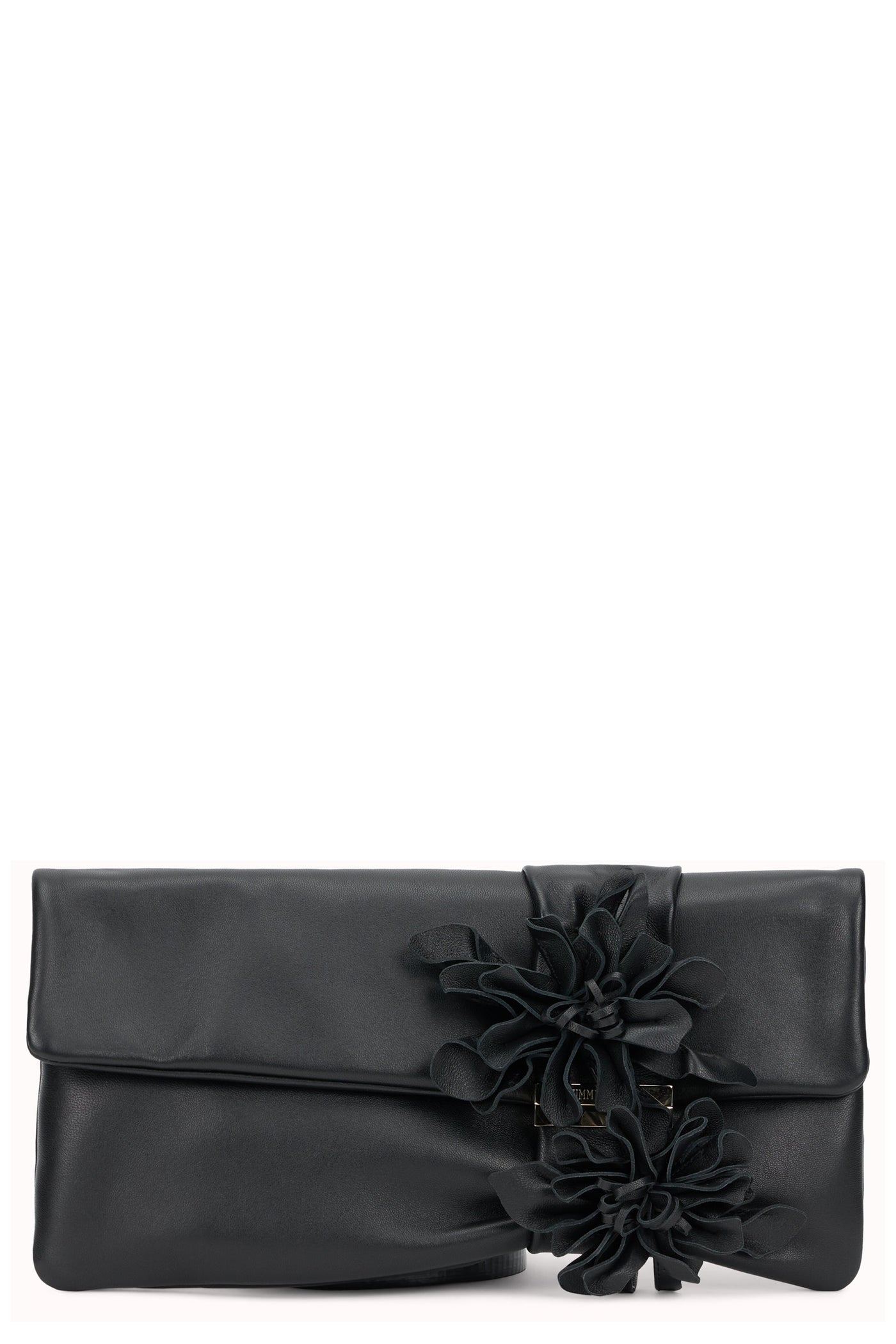 Jimmy Choo Zandra Clutch — Black Lambskin