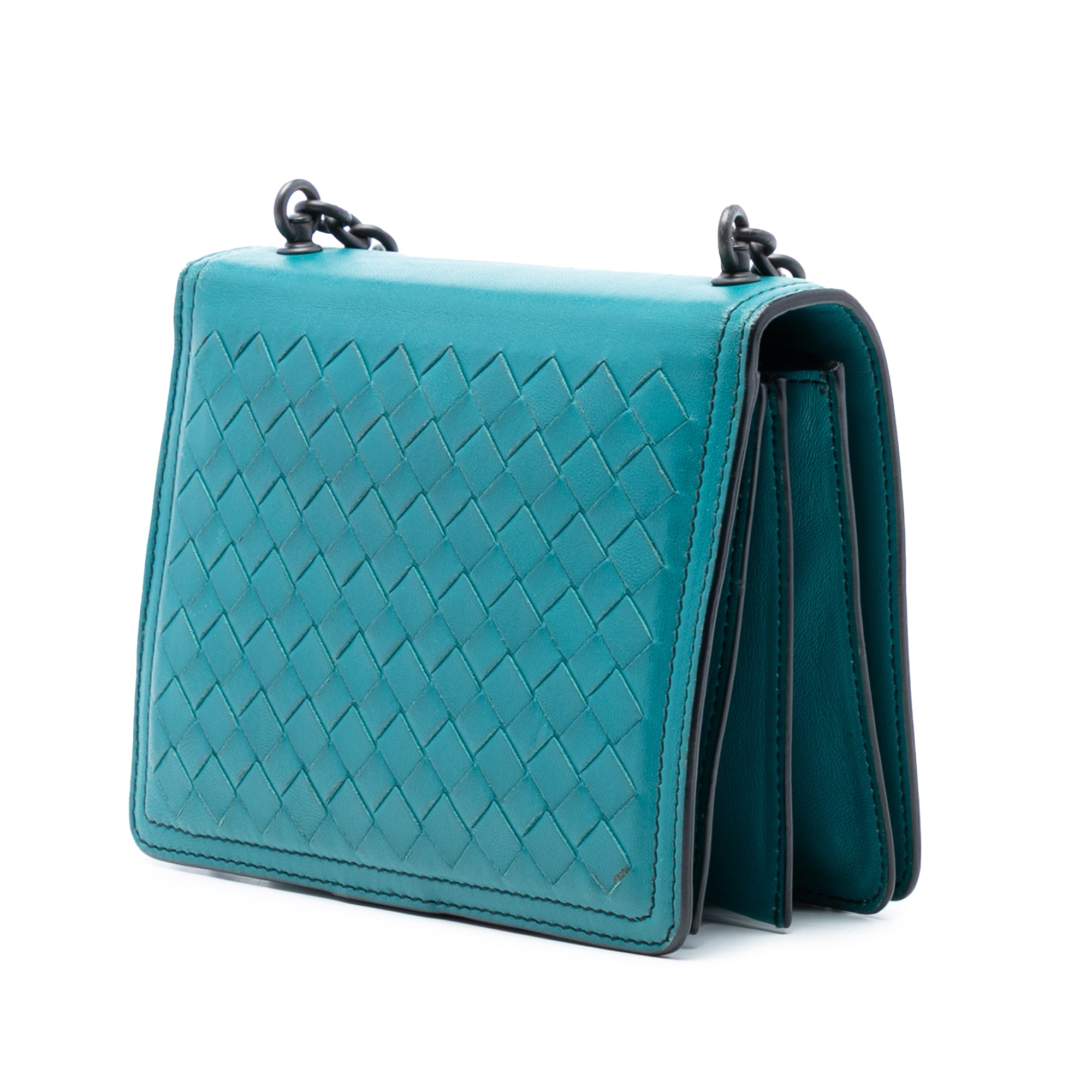 Mini Nappa Intrecciato Runway Shoulder Bag - Image 2