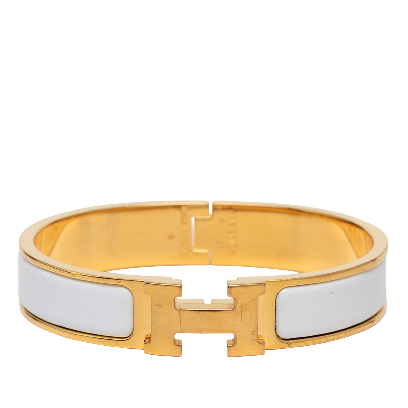 Narrow Enamel Clic H Bracelet PM - Image 1