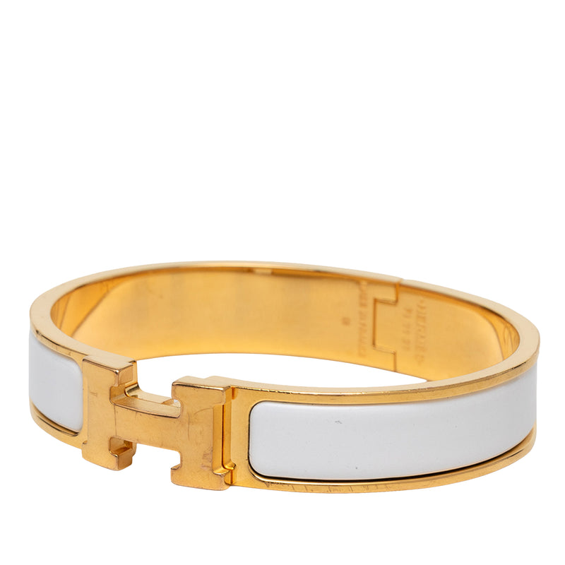 Narrow Enamel Clic H Bracelet PM - Image 2