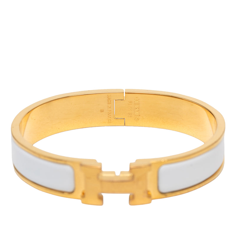 Narrow Enamel Clic H Bracelet PM - Image 4