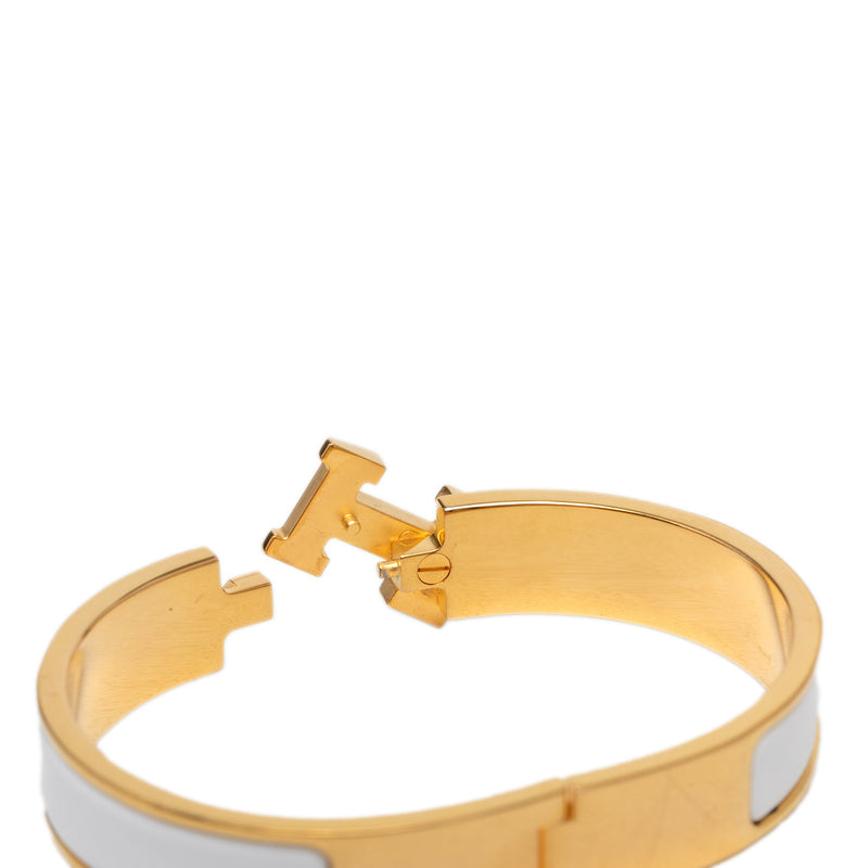 Narrow Enamel Clic H Bracelet PM - Image 5