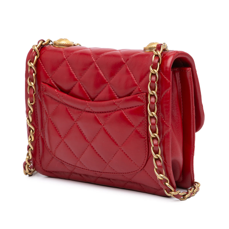 Mini Quilted Lambskin Soft Square Flap - Image 2