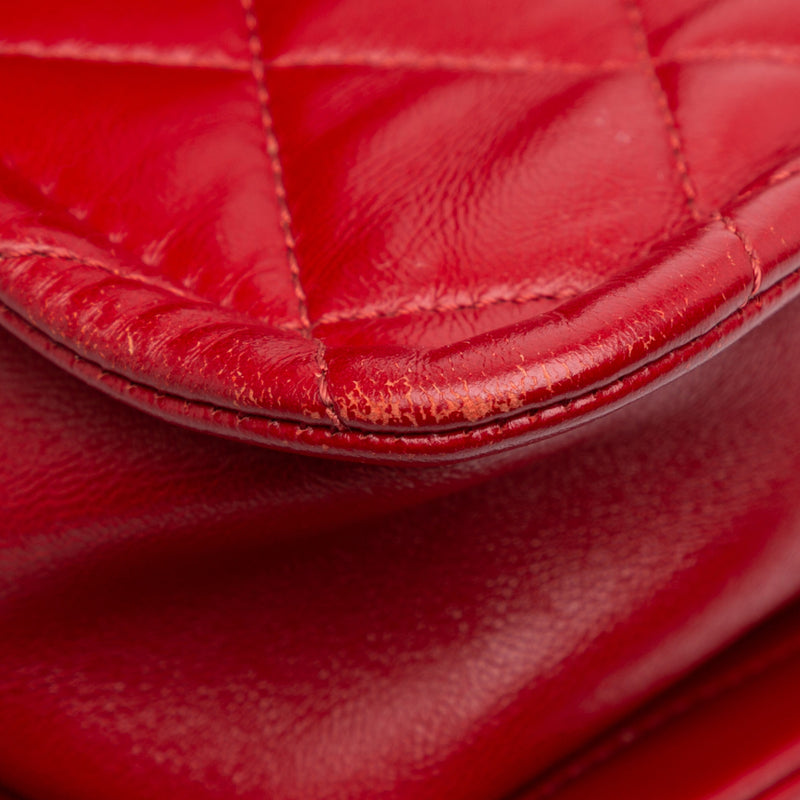 Mini Quilted Lambskin Soft Square Flap - Image 7