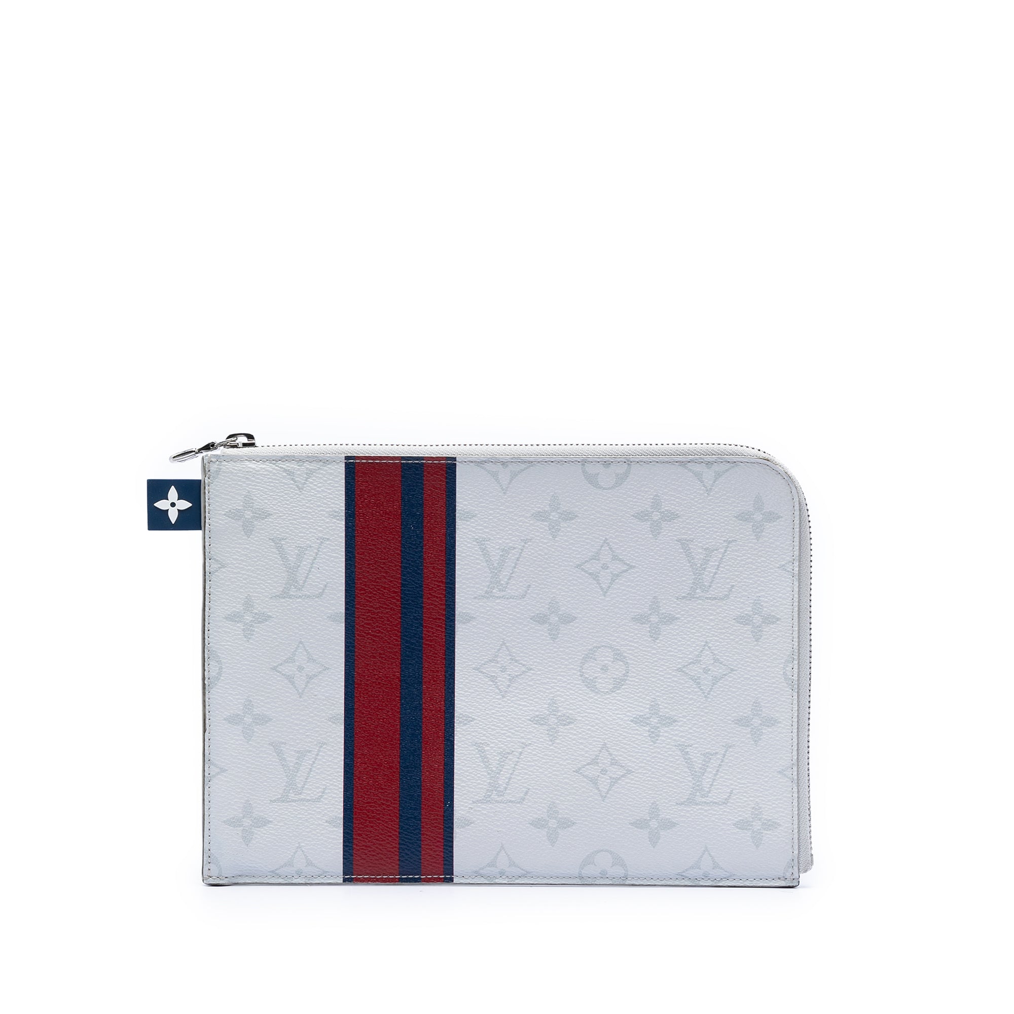 Monogram White Pochette Jour PM Clutch Bag - Image 1