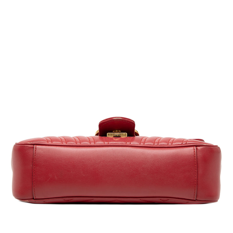 Medium GG Marmont Matelasse Calfskin Shoulder Bag - Image 3