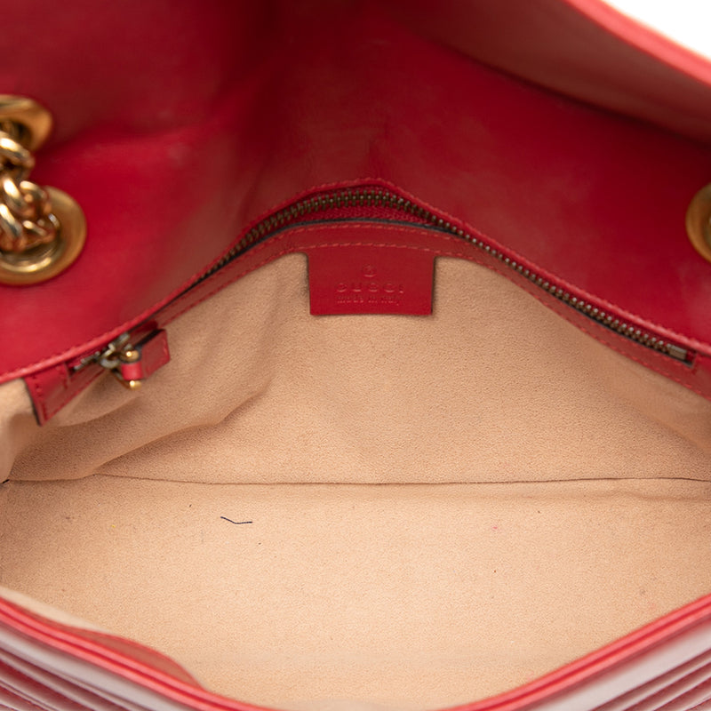Medium GG Marmont Matelasse Calfskin Shoulder Bag - Image 4