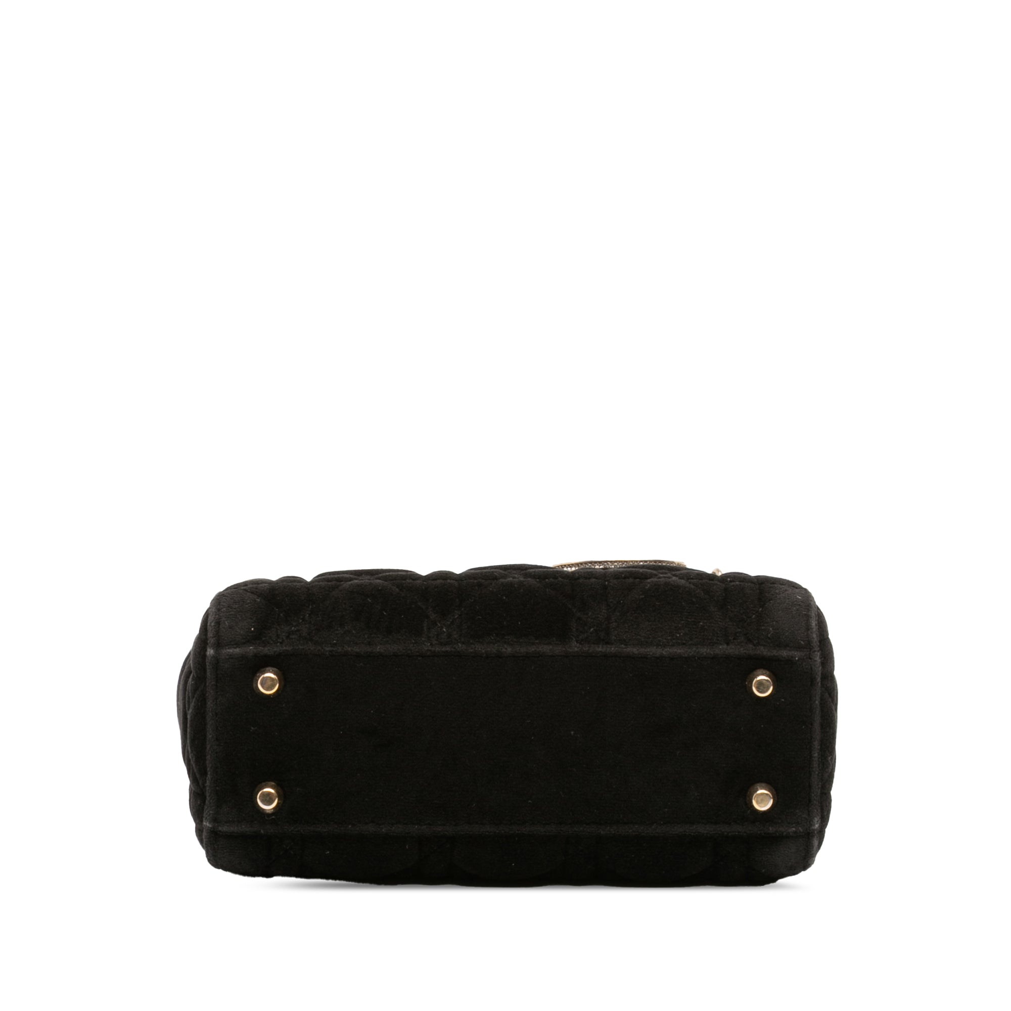 Mini Velvet Cannage Lady Dior - Image 3