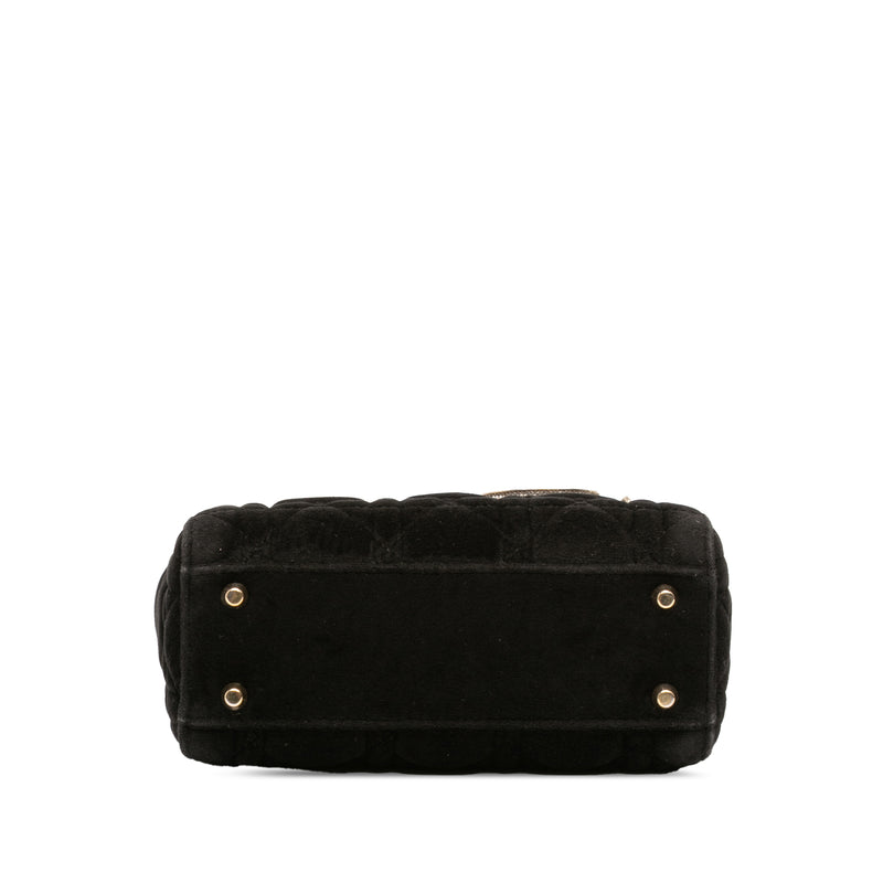 Mini Velvet Cannage Lady Dior - Image 3
