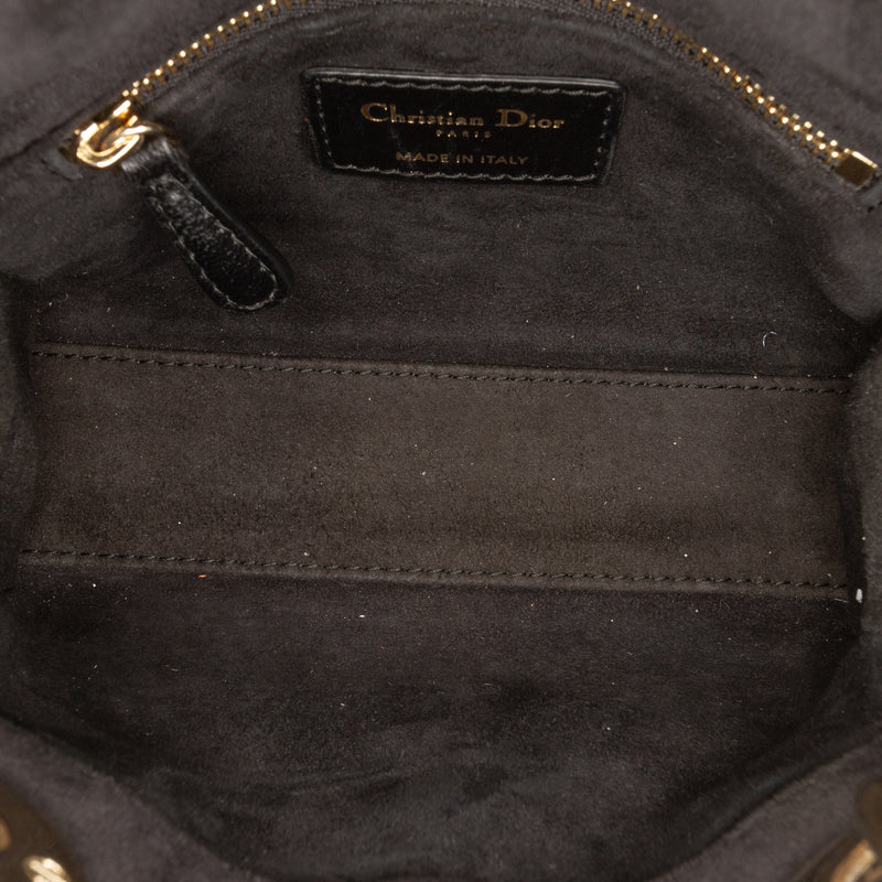 Mini Velvet Cannage Lady Dior - Image 4