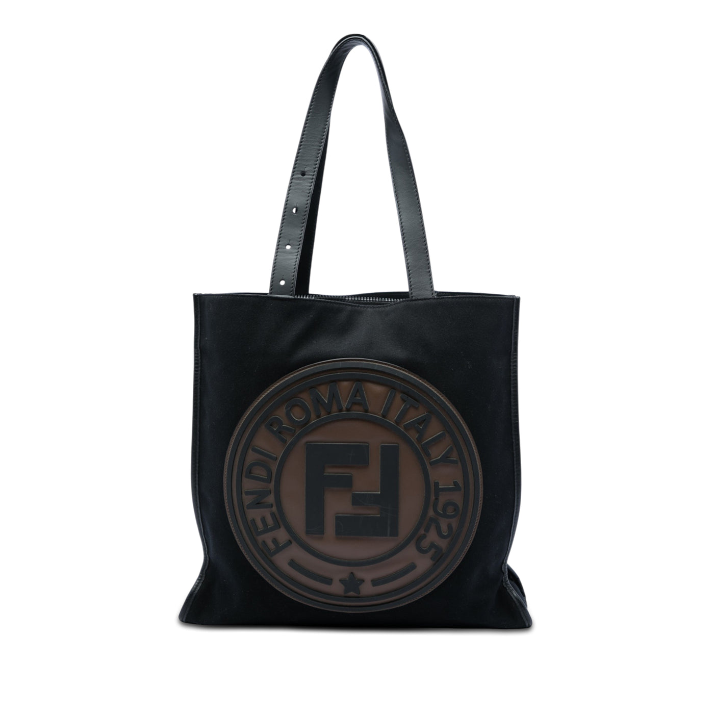 Canvas Logo Patch Tote - Image 1
