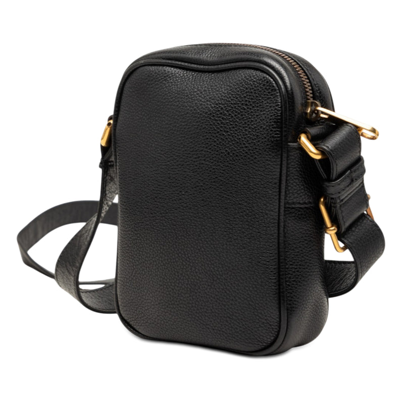 Mini Grained Calfskin Logo Crossbody - Image 2
