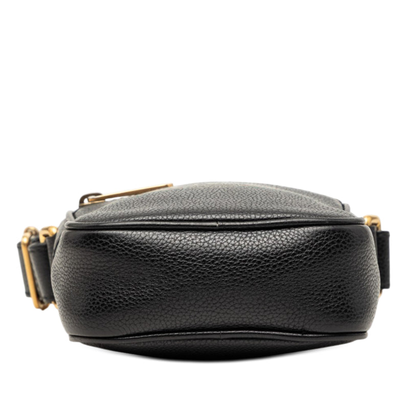 Mini Grained Calfskin Logo Crossbody - Image 3