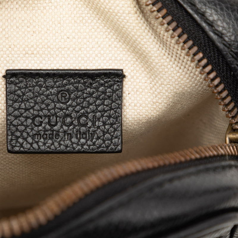 Mini Grained Calfskin Logo Crossbody - Image 5