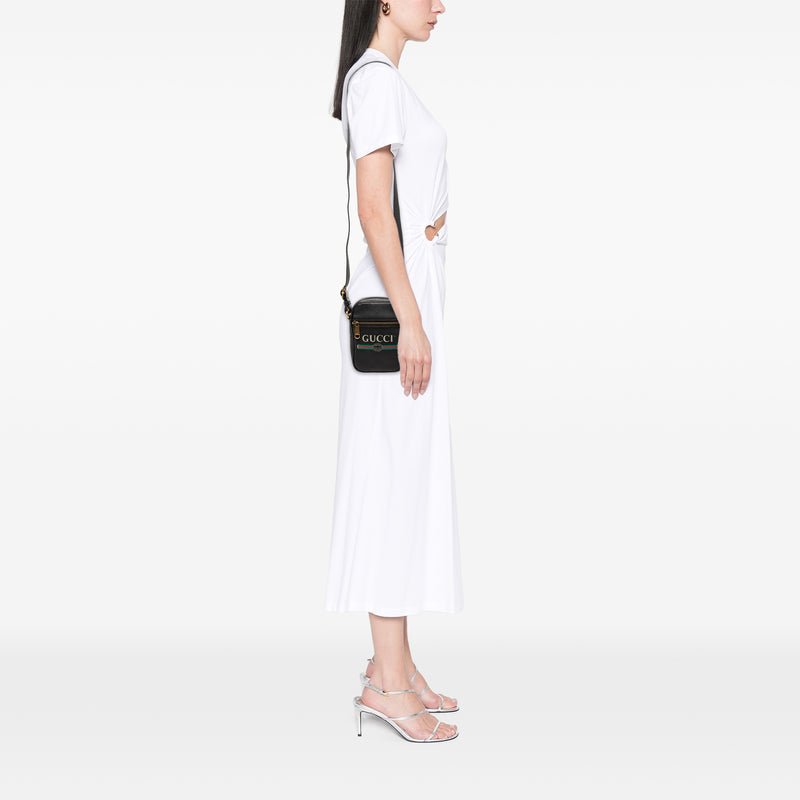 Mini Grained Calfskin Logo Crossbody - Image 8
