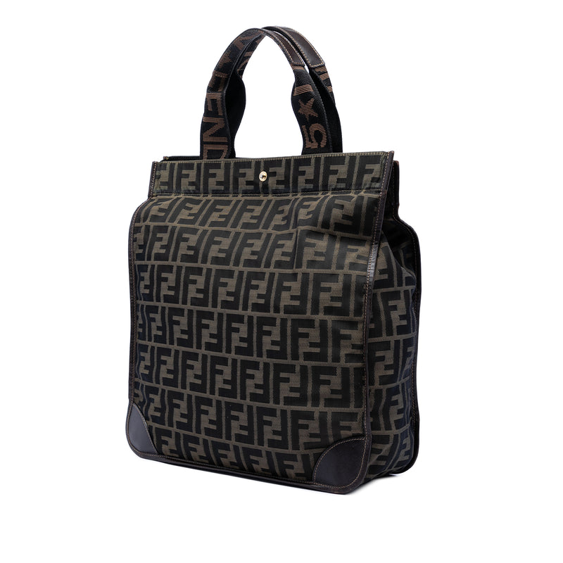 Zucca Canvas Shopping Tote - Image 2
