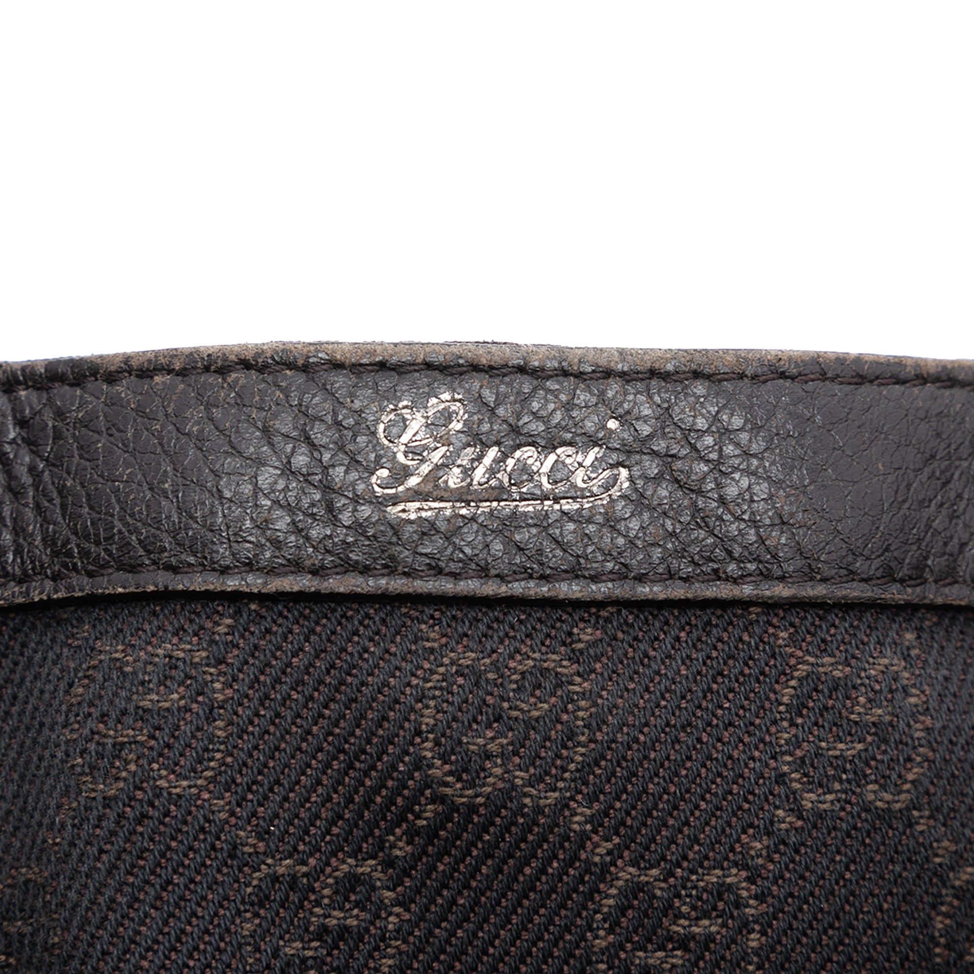 GG Denim Abbey D Ring Satchel - Image 5