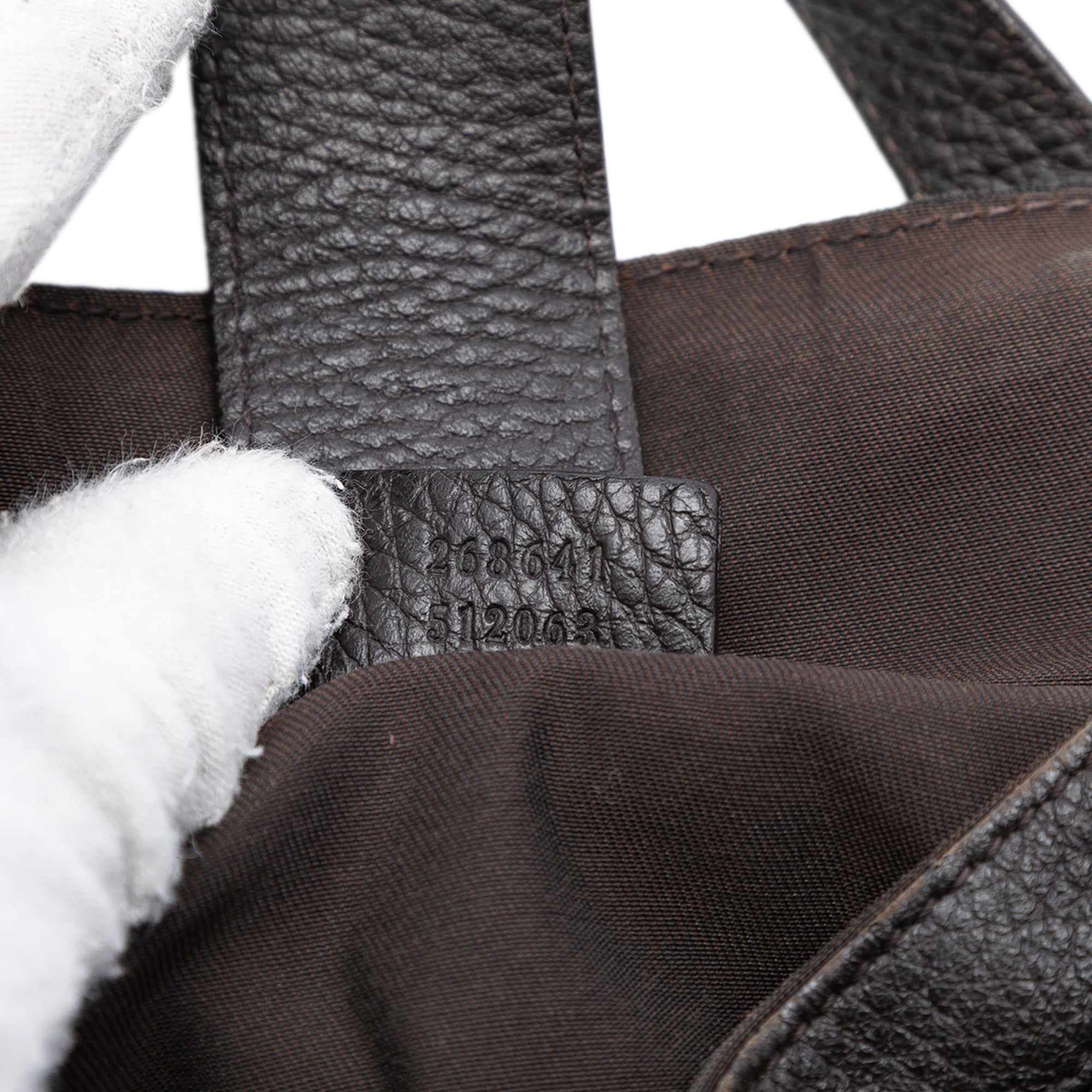 GG Denim Abbey D Ring Satchel - Image 6