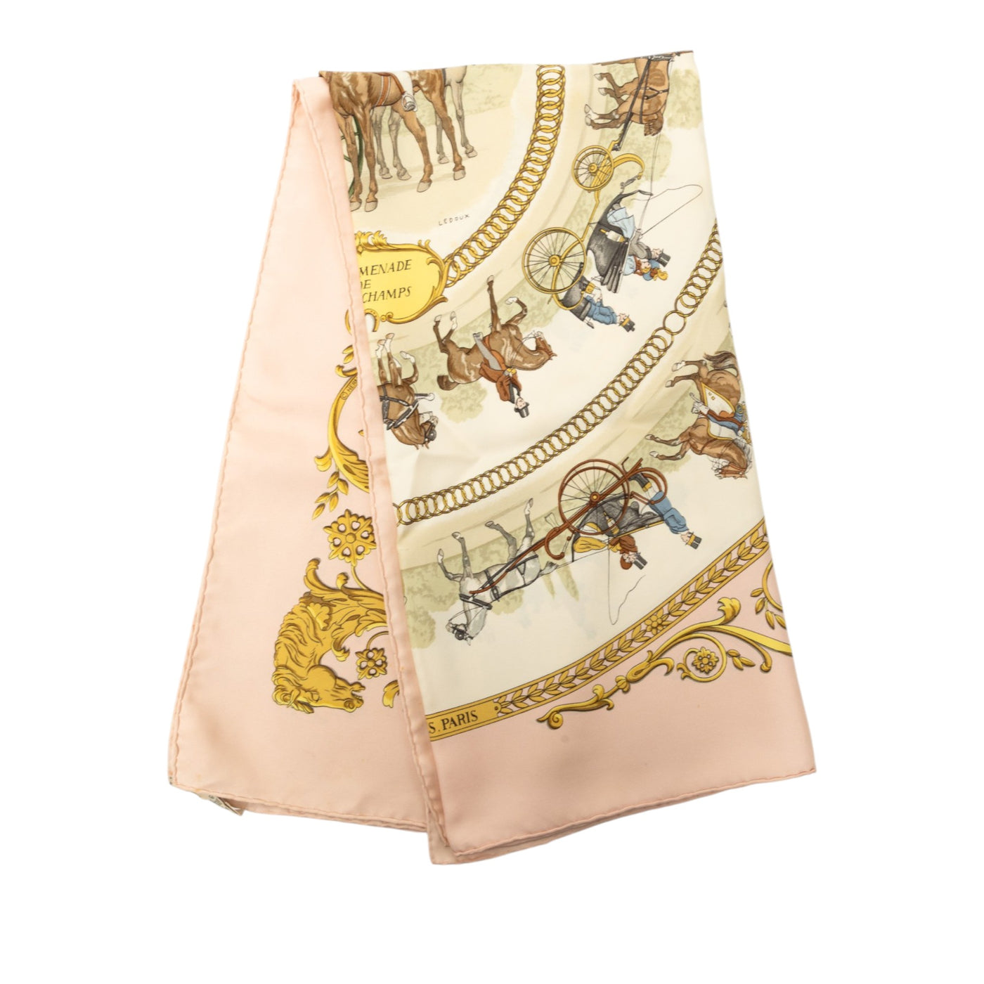 La Promenade de Longchamps Silk Scarf 90 - Image 1