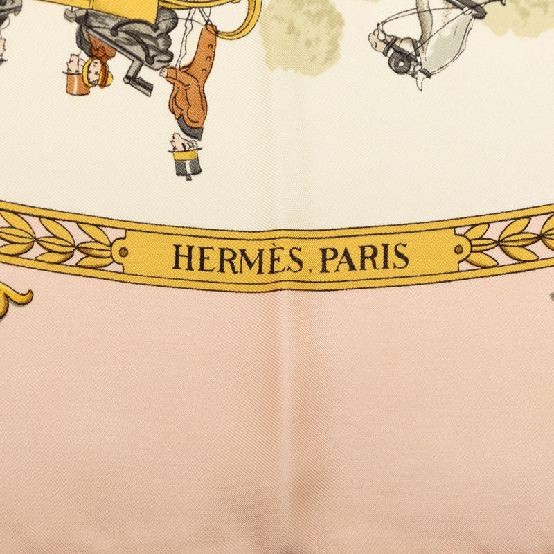La Promenade de Longchamps Silk Scarf 90 - Image 4
