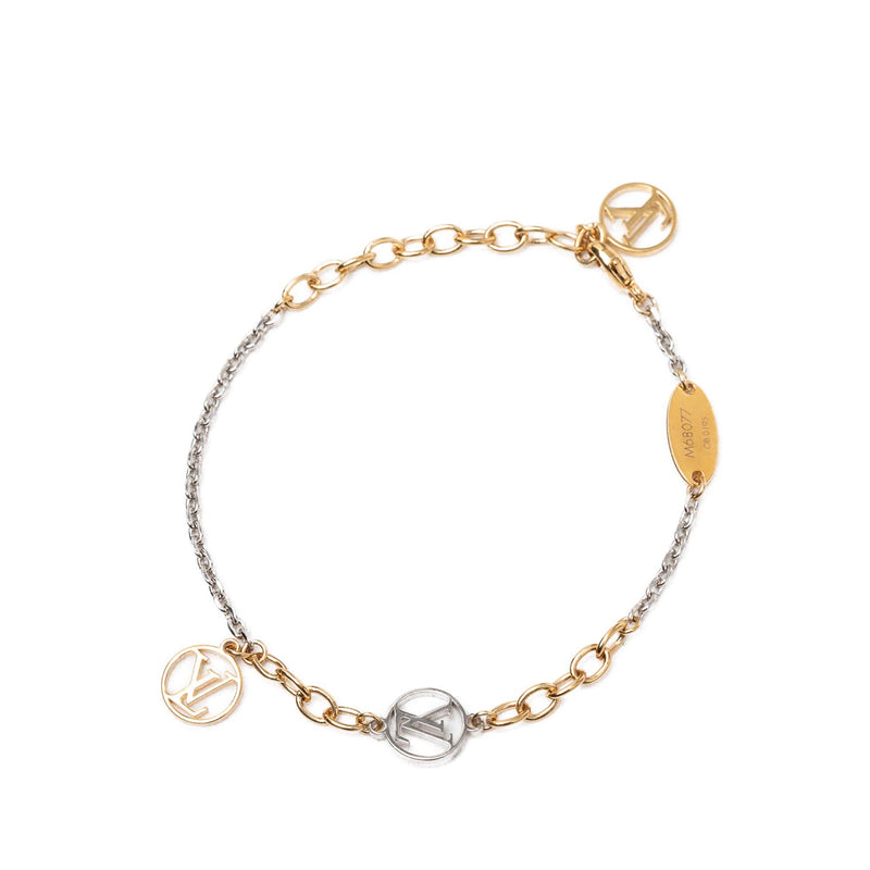 Gold Plated and Silver Plated Logomania Bracelet - Image 3