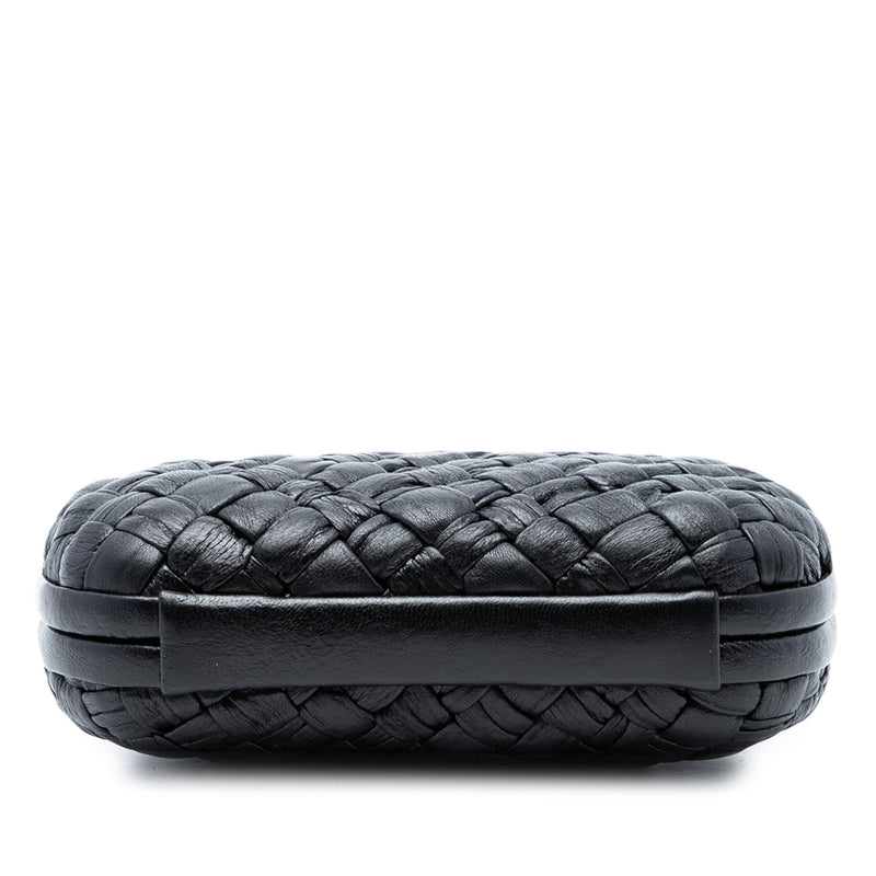 Nappa Intrecciato Knot Clutch - Image 3