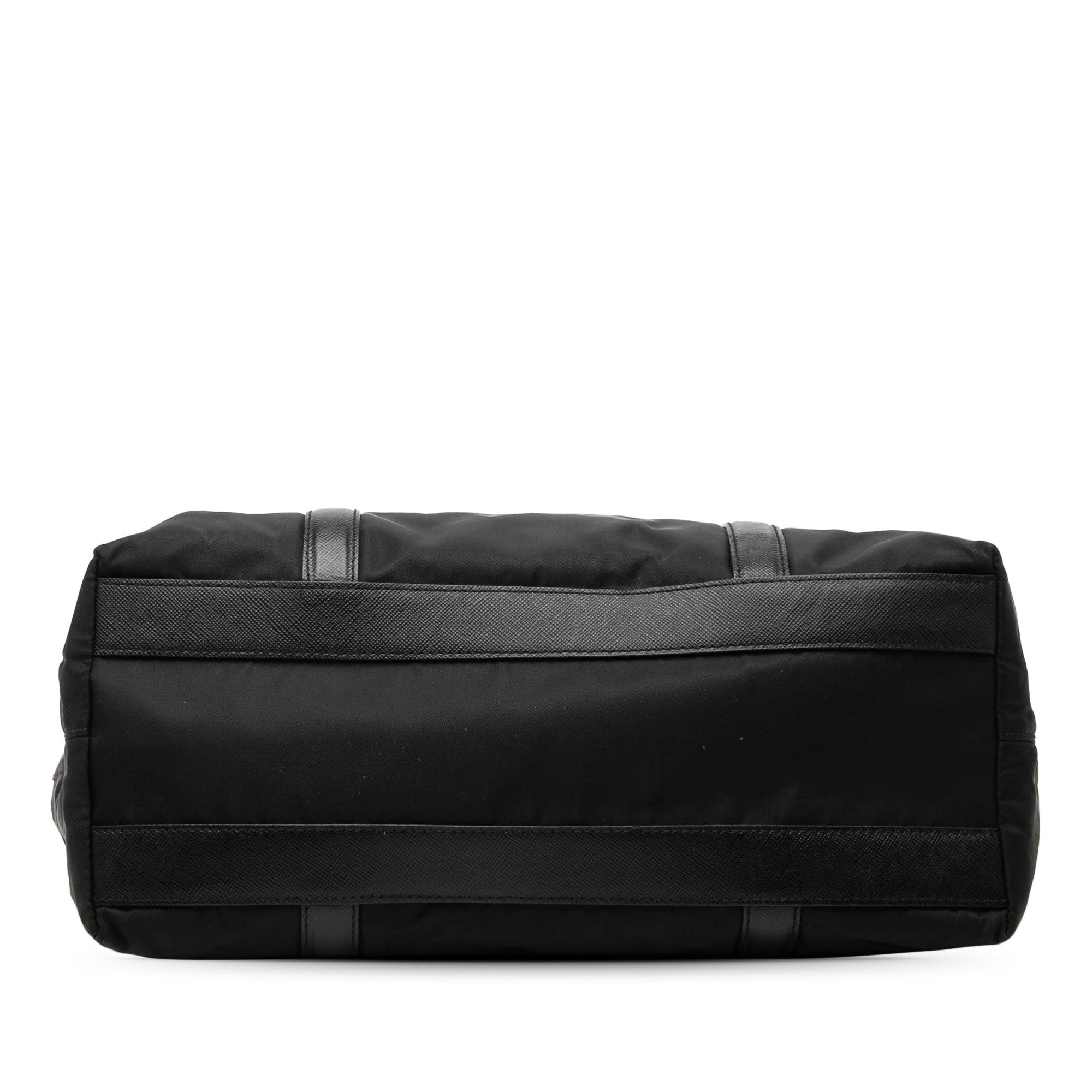 Saffiano Trimmed Tessuto Tote - Image 3