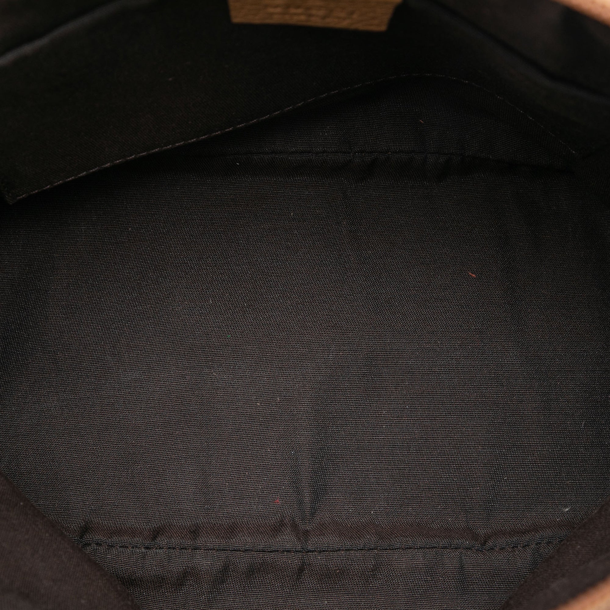 Mini Calfskin Web Dome Satchel - Image 4
