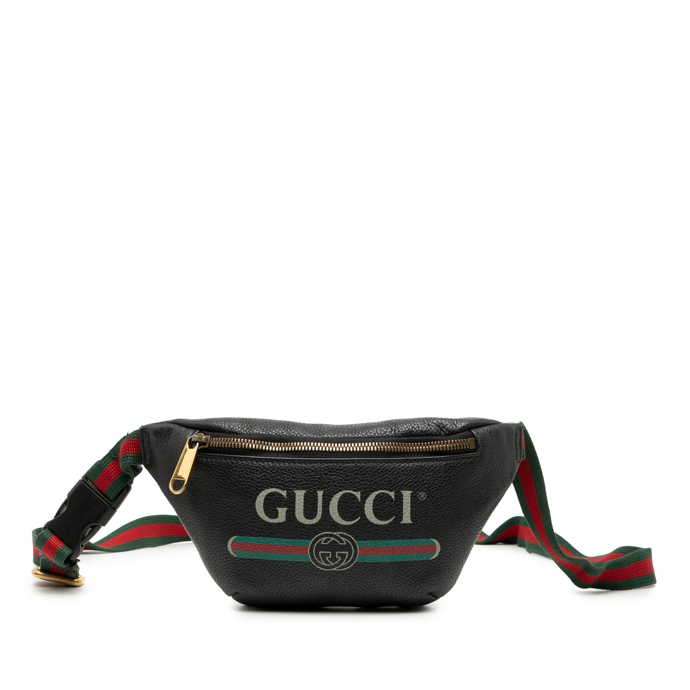 Small Grained Calfskin Logo Belt Bag - Image 1
