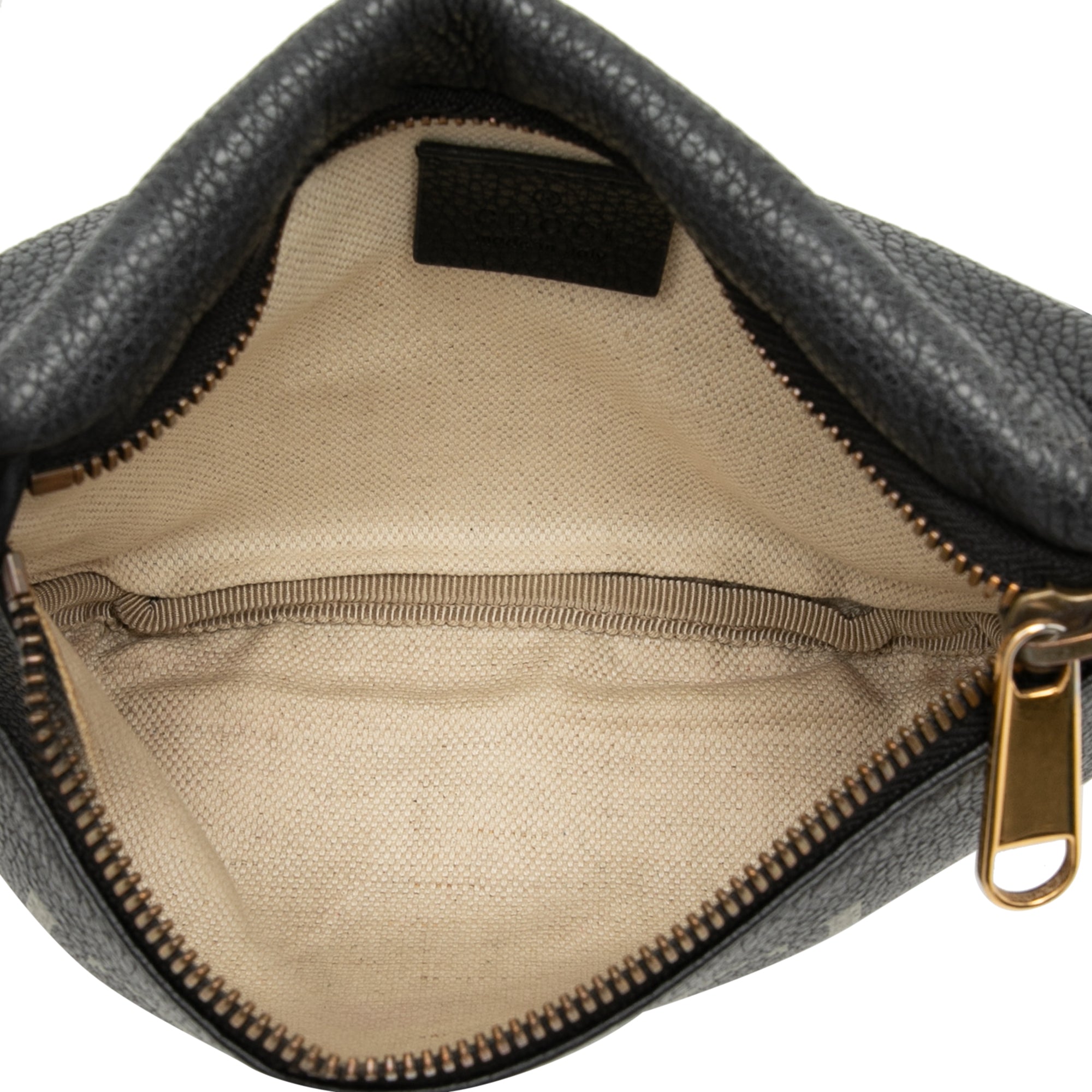 Small Grained Calfskin Logo Belt Bag - Image 4