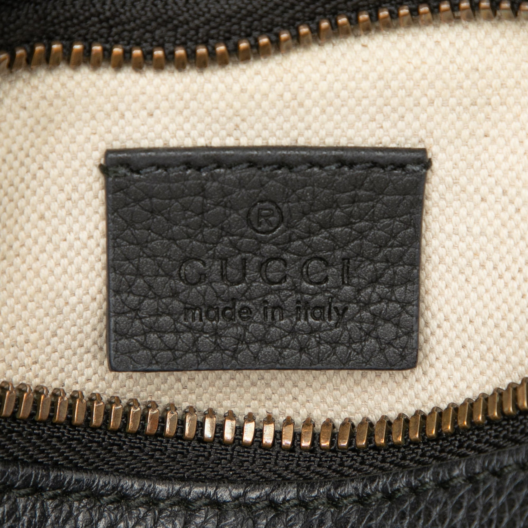 Small Grained Calfskin Logo Belt Bag - Image 5