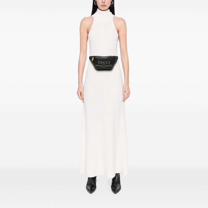 Small Grained Calfskin Logo Belt Bag - Image 7
