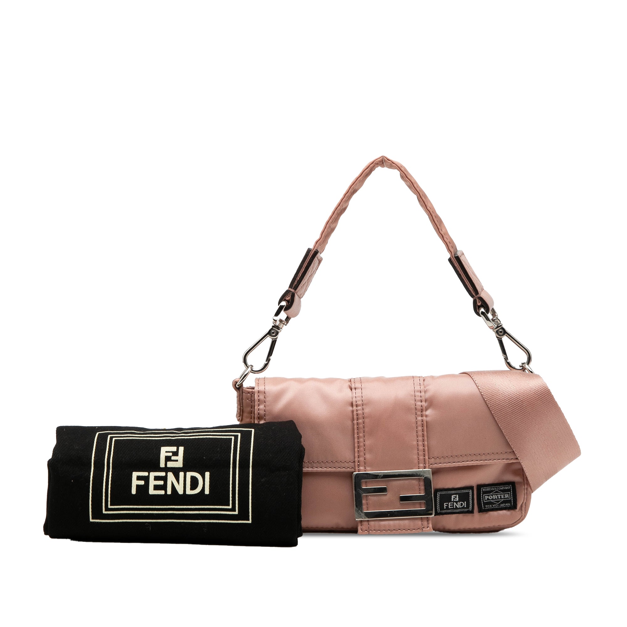 Porter Yoshida Nylon Baguette Satchel - Image 9