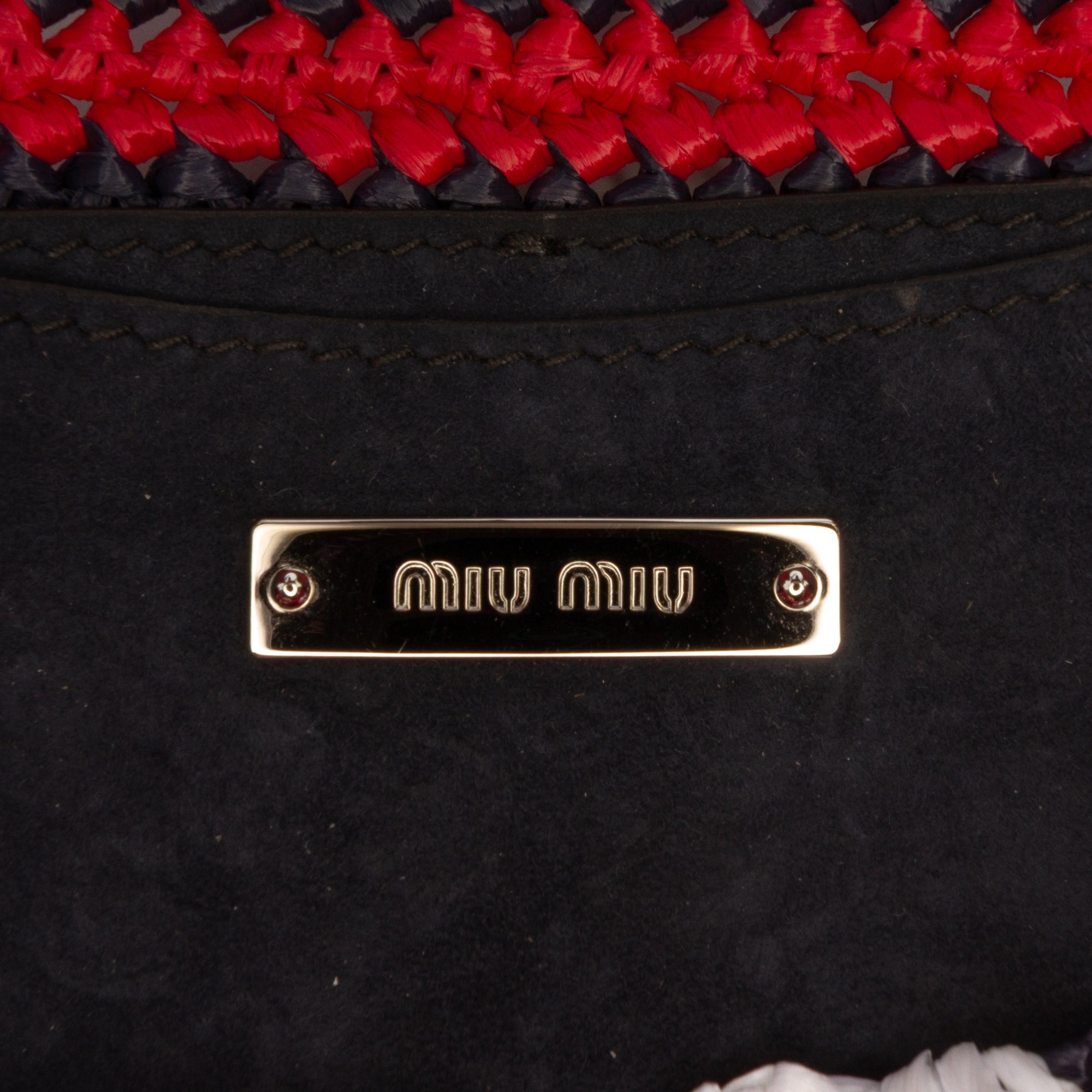 Multicolor Raffia Crochet Wallet on Chain - Image 5