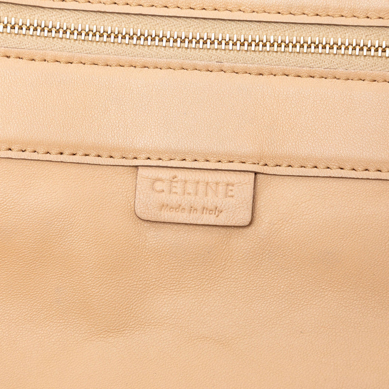 Bicolor Leather Vertical Cabas Tote - Image 5