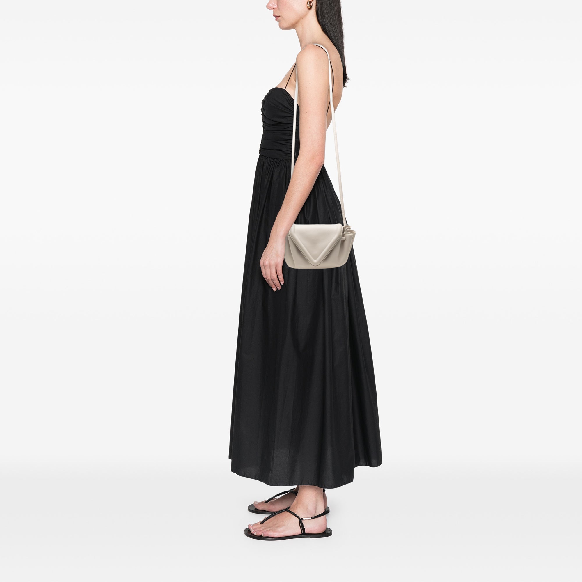 Small Lambskin Beak Crossbody - Image 6