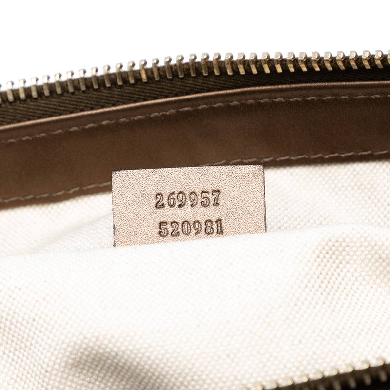 Metallic Guccissima Heart Bit Tote - Image 6