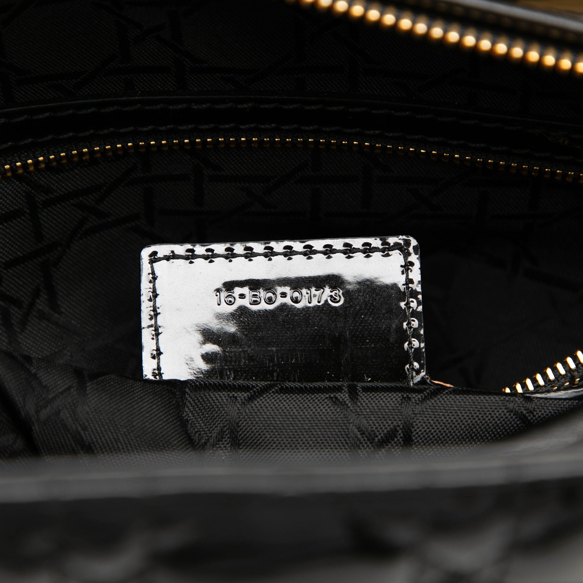 Large Patent Cannage Lady Dior - Image 6