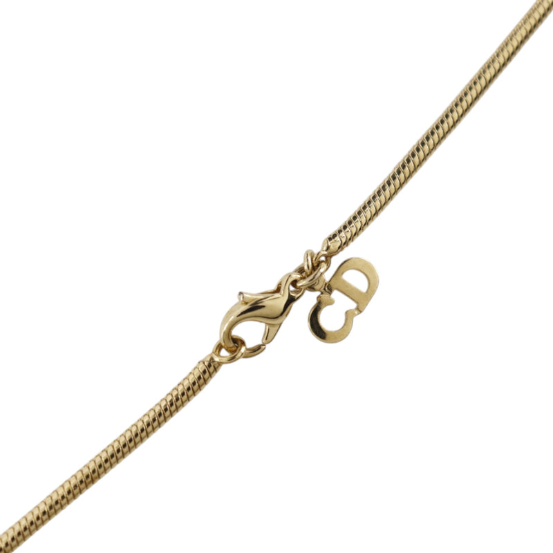 Convertible Gold Plated Logo Oval Pendant Necklace - Image 10