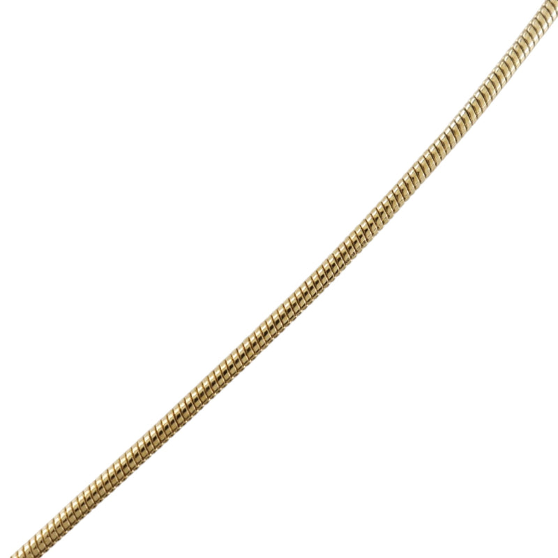 Convertible Gold Plated Logo Oval Pendant Necklace - Image 11