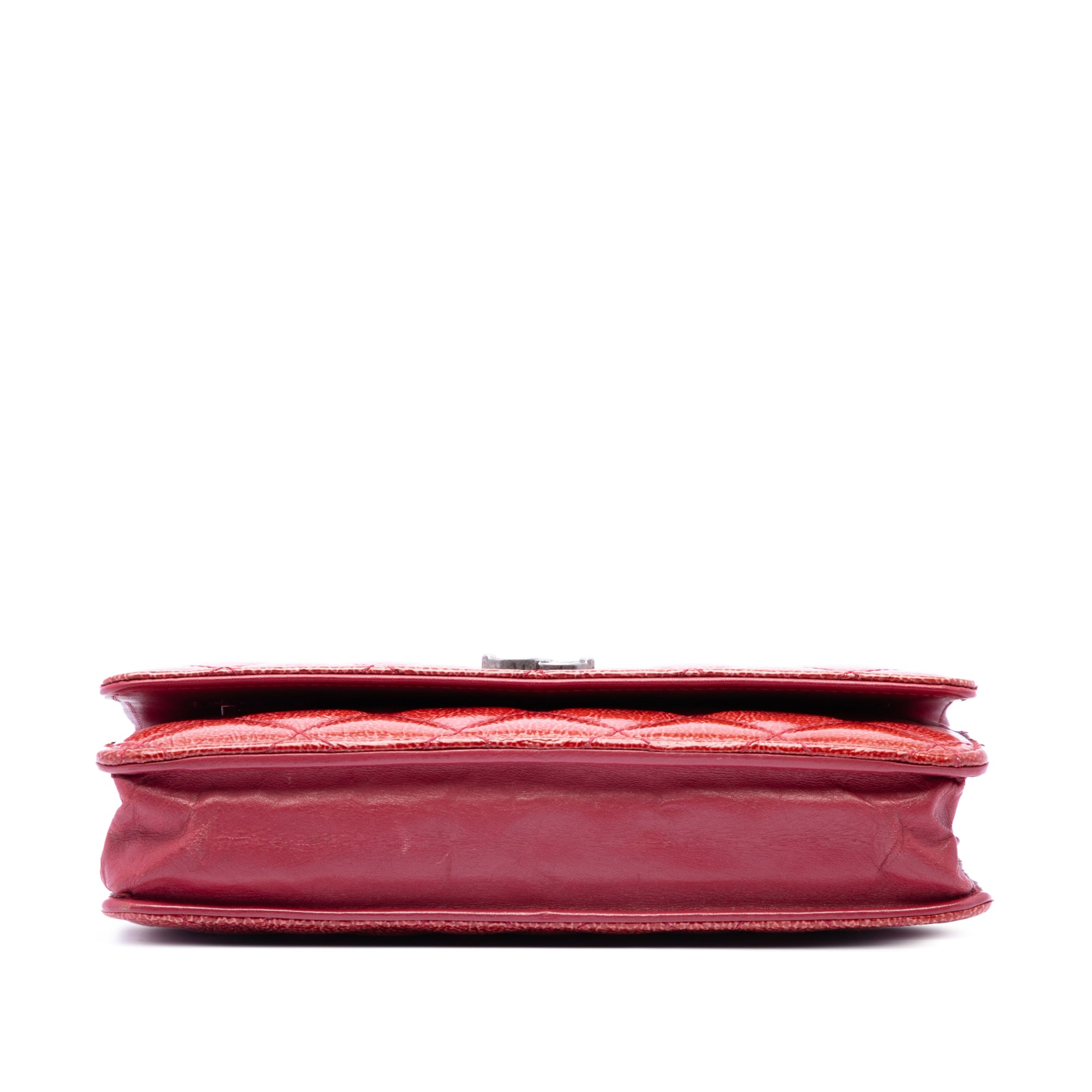 Paris Dallas CC Quilted Patent Goatskin Wallet on Chain - Image 3