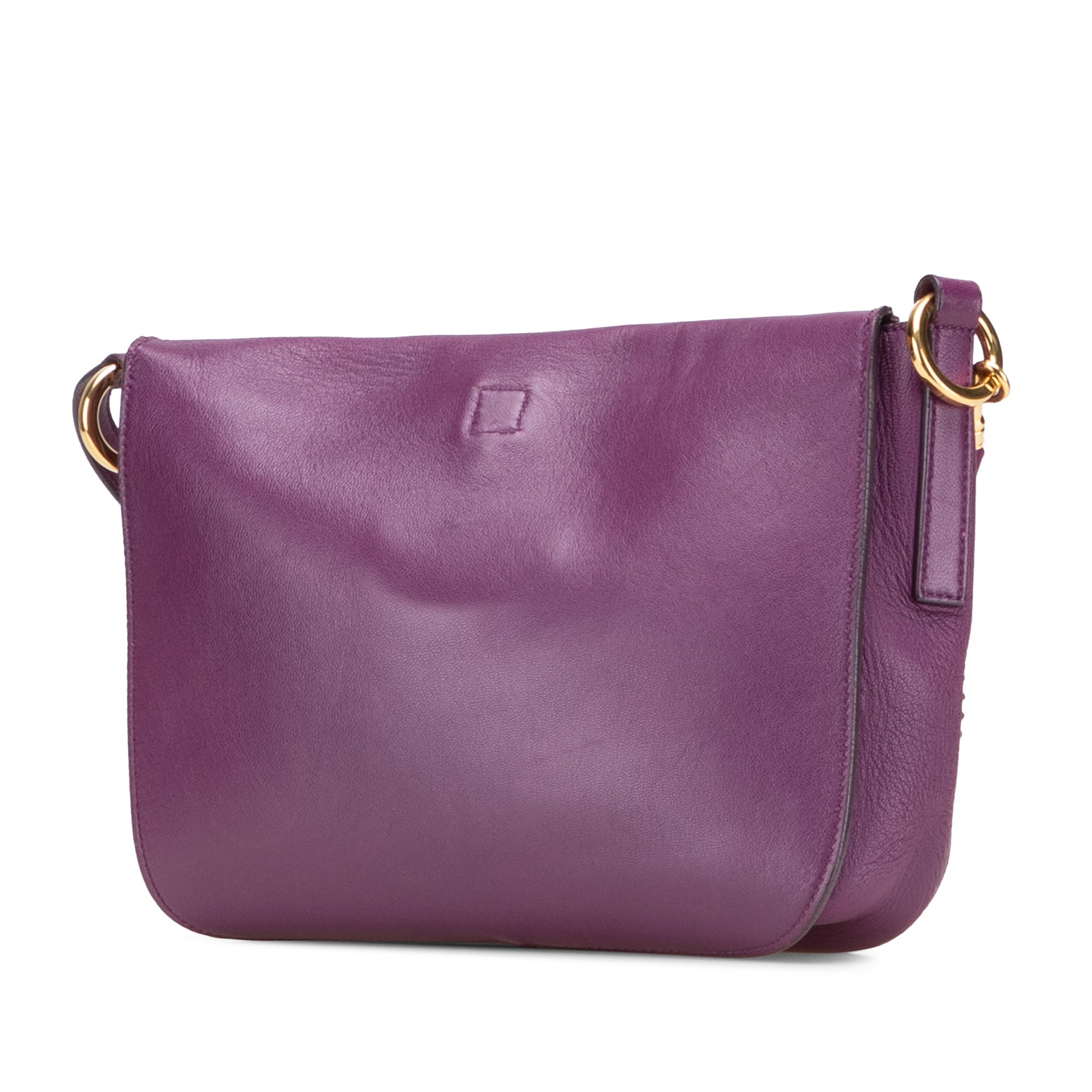 Nappa Anagram Tassel Crossbody - Image 2