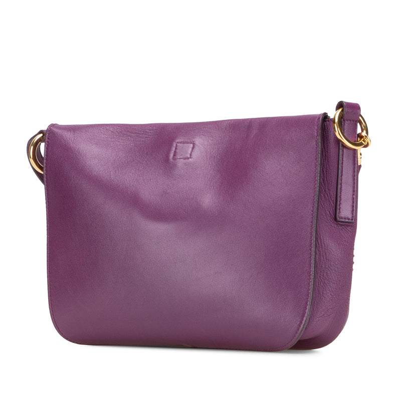 Nappa Anagram Tassel Crossbody - Image 2