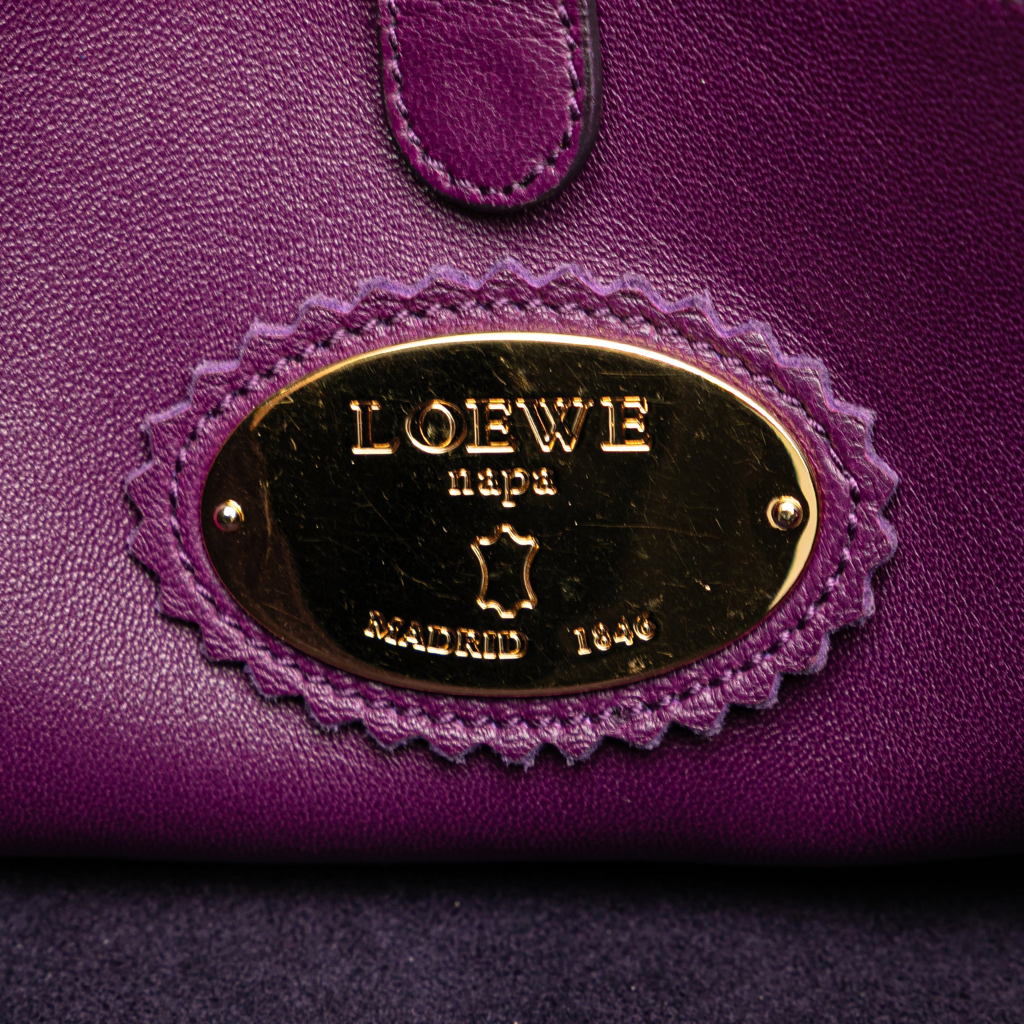 Nappa Anagram Tassel Crossbody - Image 6