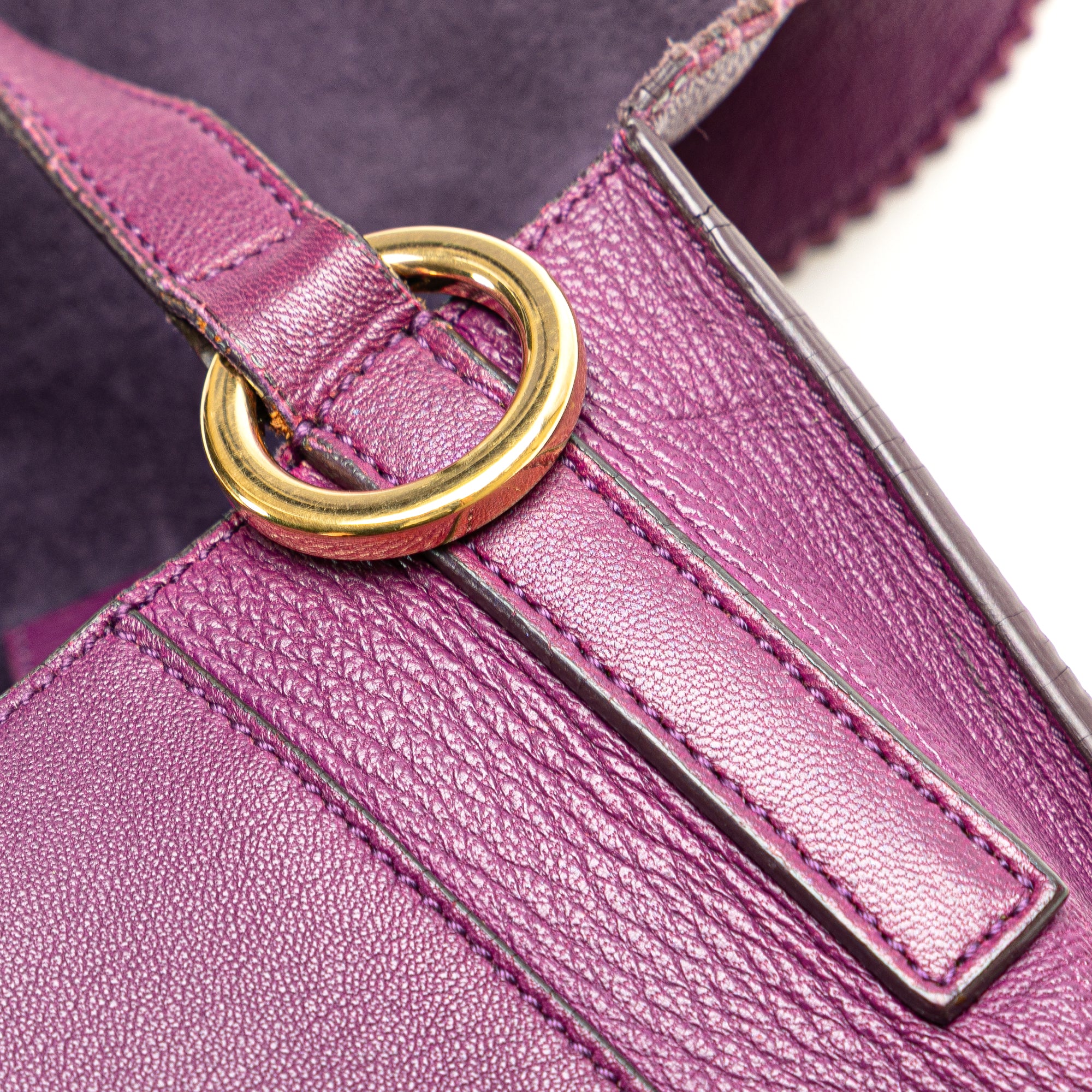 Nappa Anagram Tassel Crossbody - Image 8