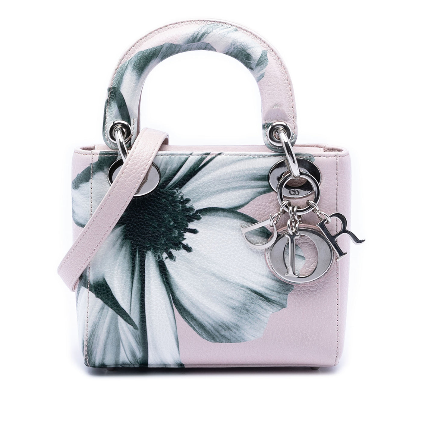 Mini Deerskin Floral Printed Lady Dior - Image 1