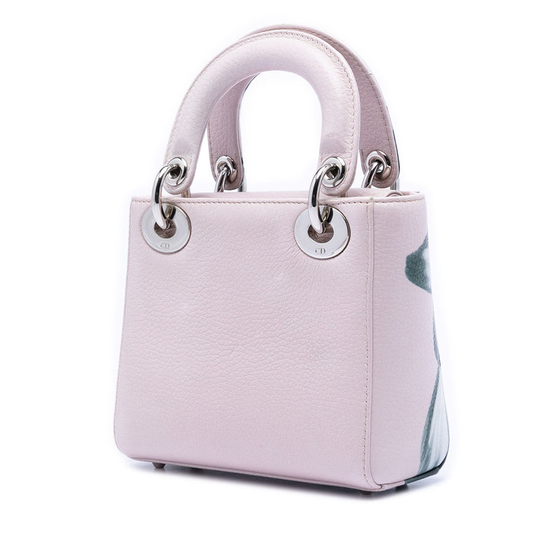 Mini Deerskin Floral Printed Lady Dior - Image 2
