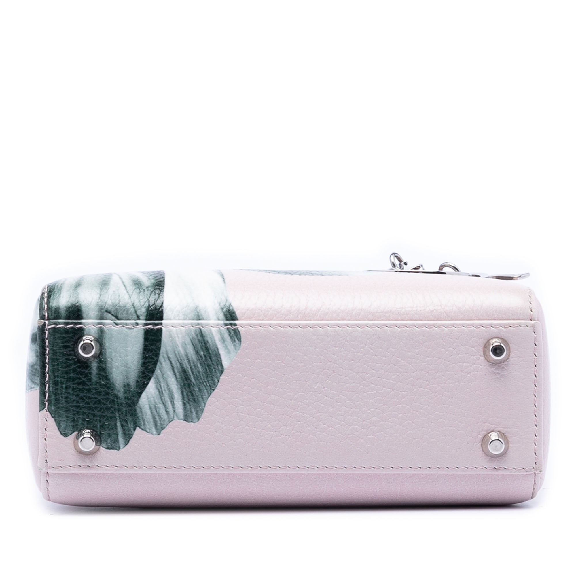 Mini Deerskin Floral Printed Lady Dior - Image 3
