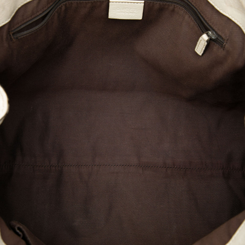 GG Canvas Web New Ladies Tote - Image 4